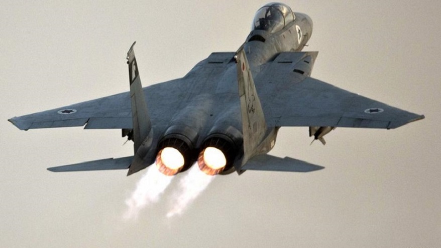 الطيران الصهيوني يشن هجوما على بطارية صواريخ سورية