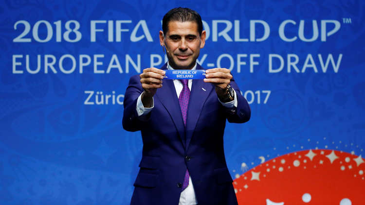 نتائج قرعة الملحق الأوروبي المؤهل لمونديال 2018