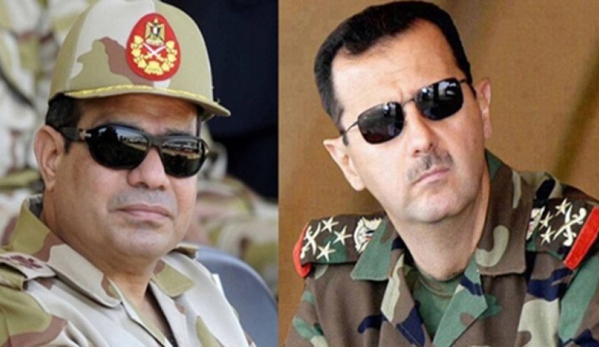 ابن عم بشار الأسد في القاهرة لهذا الهدف