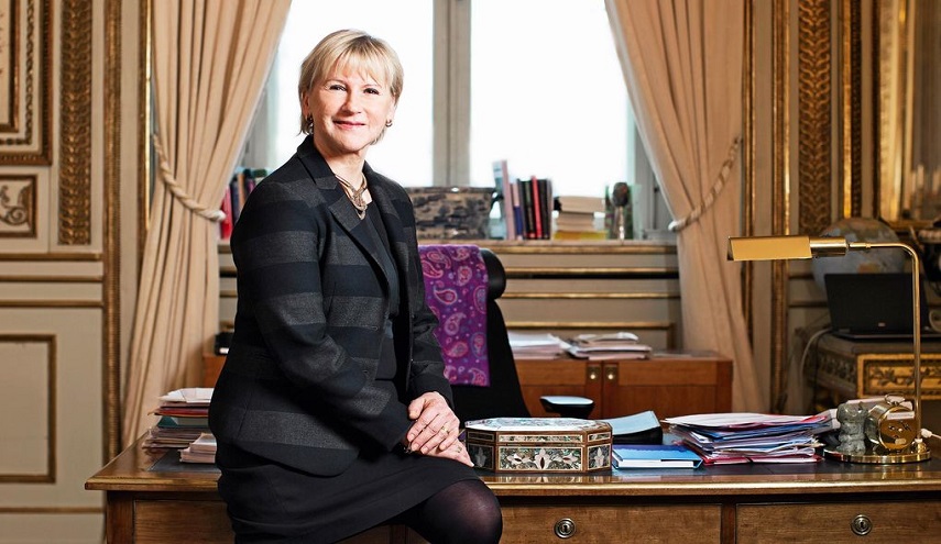 وزيرة خارجية السويد تكشف عن تعرضها لتحرش من “أعلى المستويات”!!