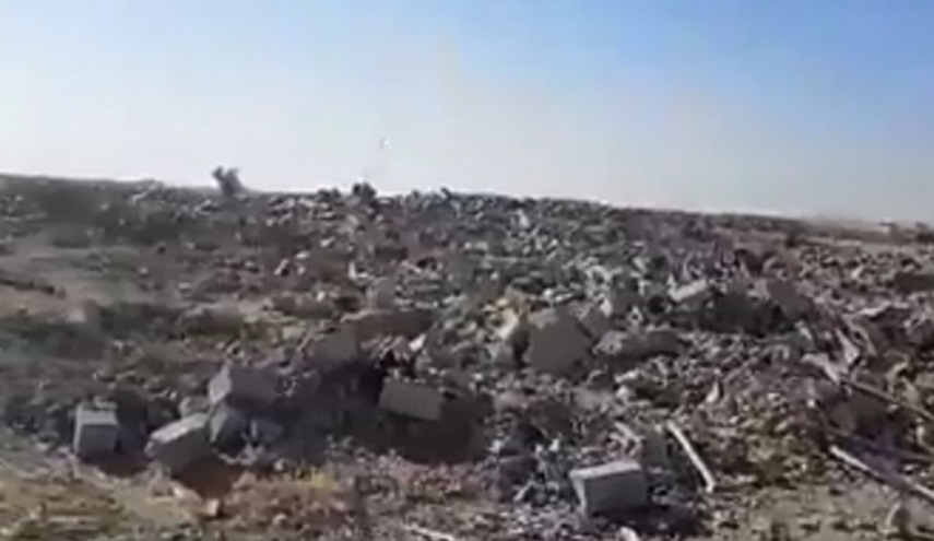 البيشمركة تقوم بتجريف 3800 منزل في جلولاء!!