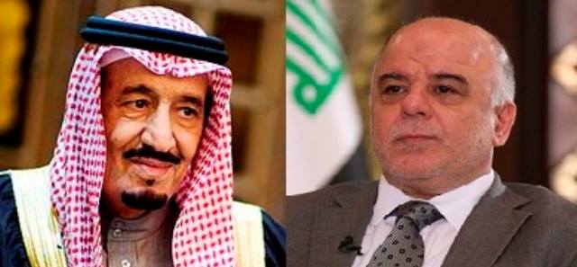  الملك سلمان يدعو العبادي الى الاجتماع التنسيقي بين البلدين