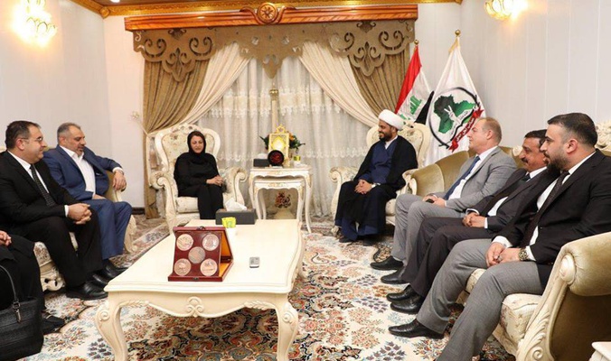 الخزعلي يدعو لدعم السليمانية لـ"دورها المهم" بتنفيذ خطة فرض القانون