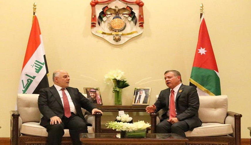 ملك الاردن يعلن موقفه من مشروع حيدر العبادي