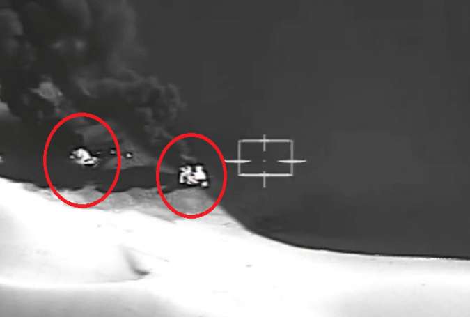 الجيش المصري يشن هجوما عنيفا على مسلحين