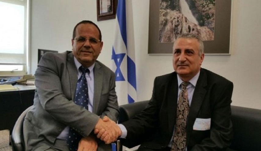 لقاء بين وزير صهيوني ومسؤول في ’المعارضة السورية’ في تل أبيب‎