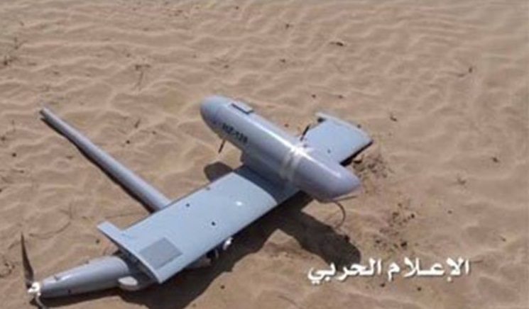 إسقاط طائرة تجسس سعودية وتدمير آلية عسكرية بنجران 