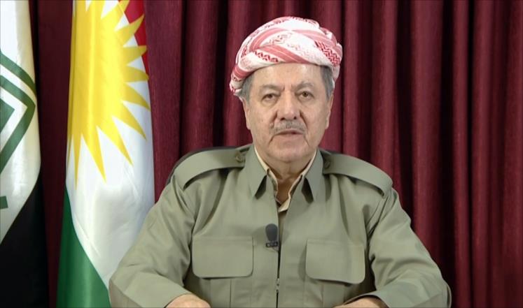  النص الكامل لرسالة بارزاني إلى برلمان كردستان 