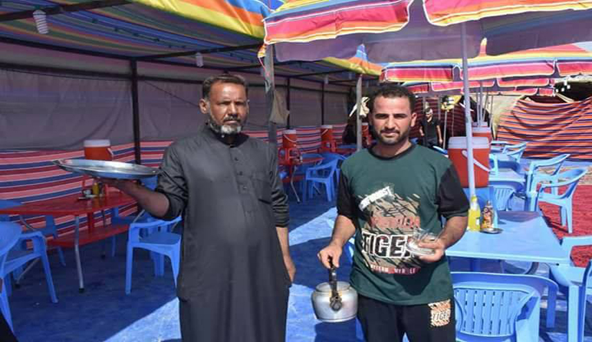 موكب أحباب الزهراء (عليها السلام) أهالي الناصرية