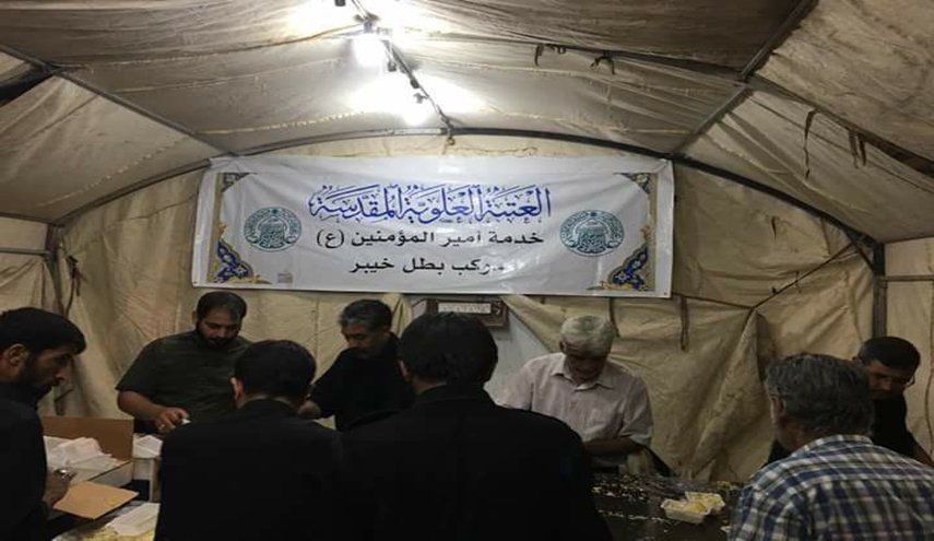 موكب العتبة العلوية.. النجف الاشرف