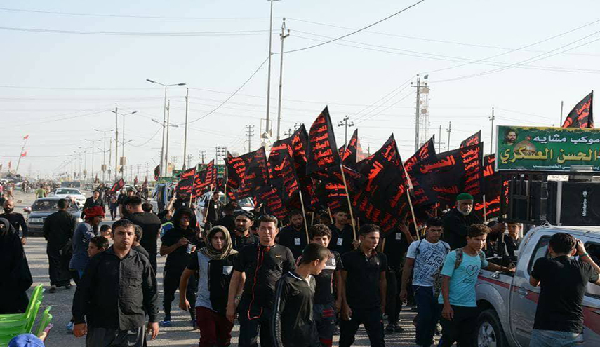 موكب قائم ال محمد بخدمة زور أبي عبدالله الحسين البصرة، الدير 