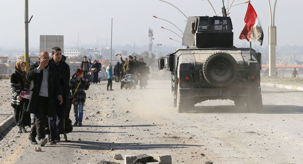 بالصورة... سيل أخضر يجرف "داعش" في غرب الأنبار