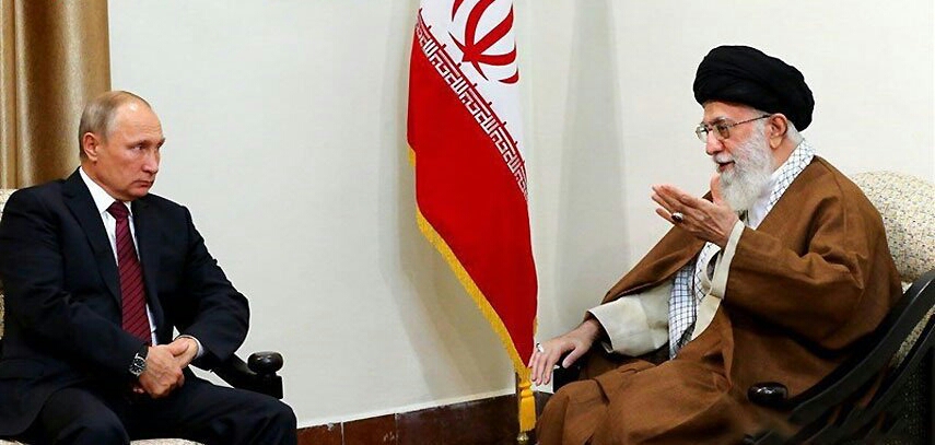 الامام الخامنئي يستقبل الرئيس الروسي