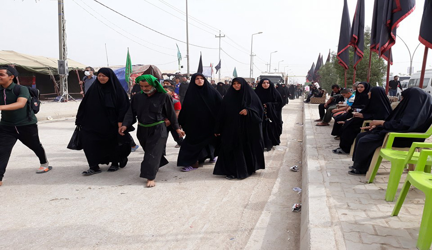 موكب أبا الفضل العباس (ع) بمنطقة افريحة