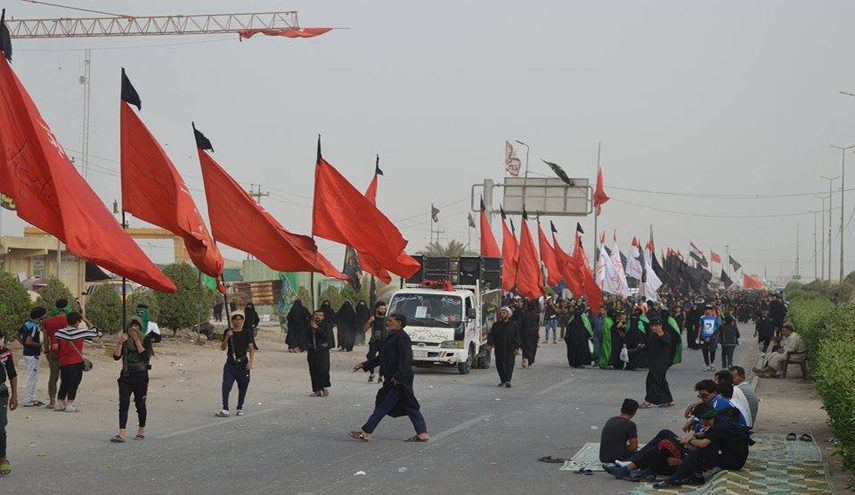 موكب يتيمة الزهراء (ع)، أهالي الناصرية في مدينة السماوة