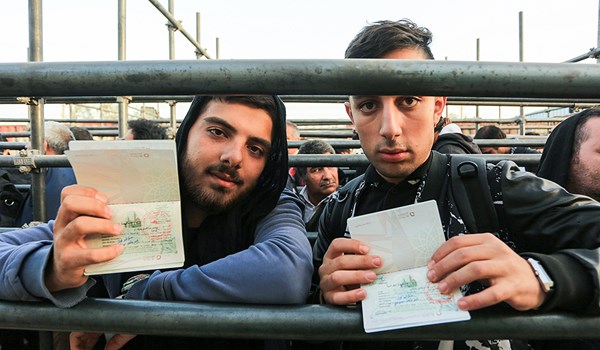 اجتياز 750 الف زائر ايراني لمنفذ مهران الحدودي مع العراق