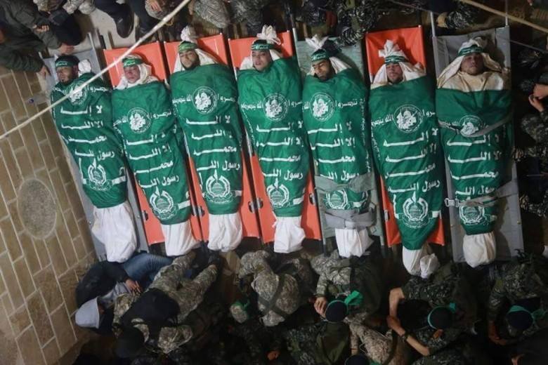  ارتفاع حصيلة شهداء نفق المقاومة في غزة الى 12 شهيدا 