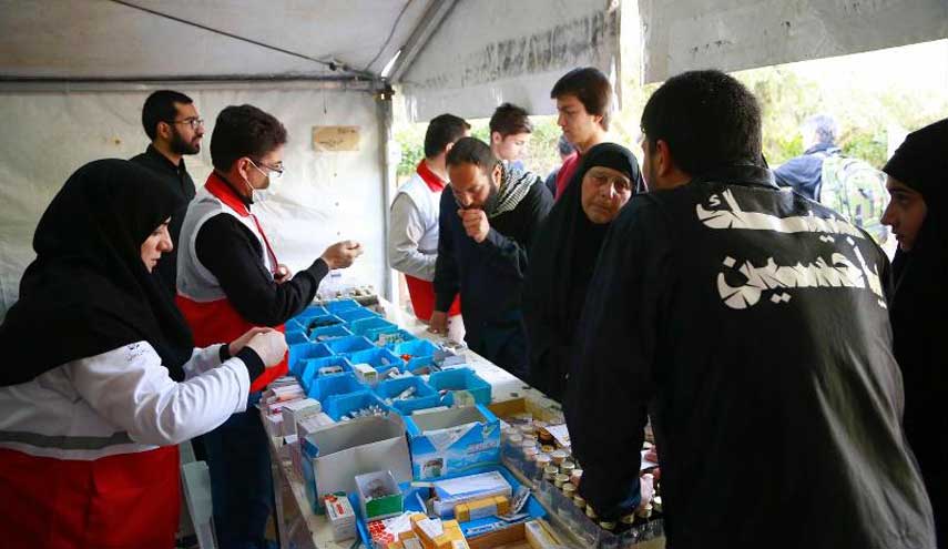 خدمة للزوار واهالي المنطقة..  افتتاح مستوصف ميداني ايراني في مدينة الكوت العراقية