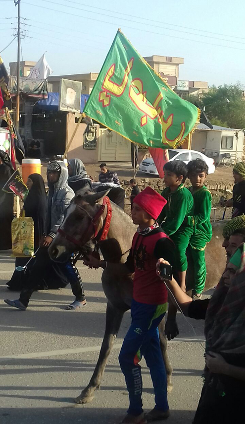 بالصور.. مواكب وجموع السائرين الى المعشوق الكوني المقدس طريق الزائرين طويريج كربلاء المعهد الفني موكب السبط الغريب