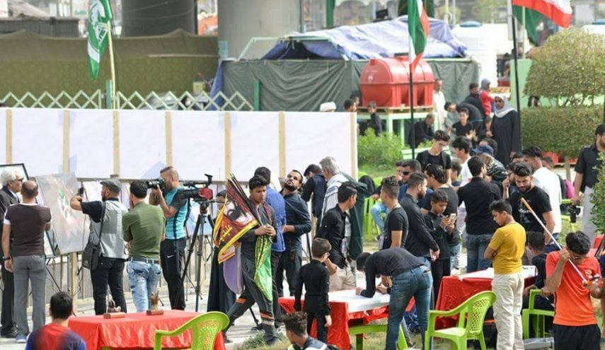 معرض ابداع على طريق الامام الحسين في النجف الاشرف