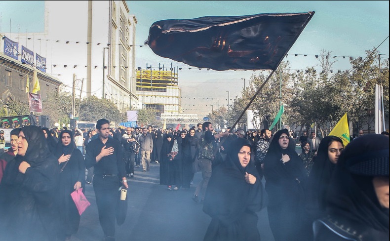 پياده روي اربعين حسيني در تهران+عكس