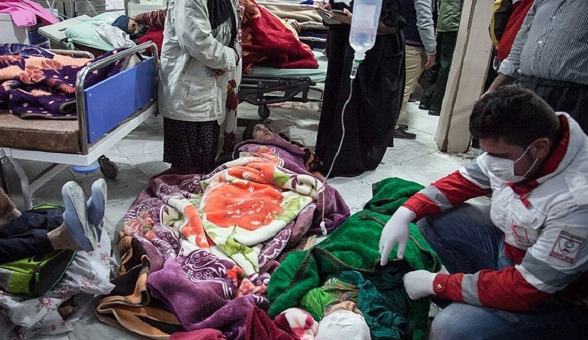 ارتفاع حصيلة زلزال غرب ايران لـ 430 قتيلا و7460 جريحا