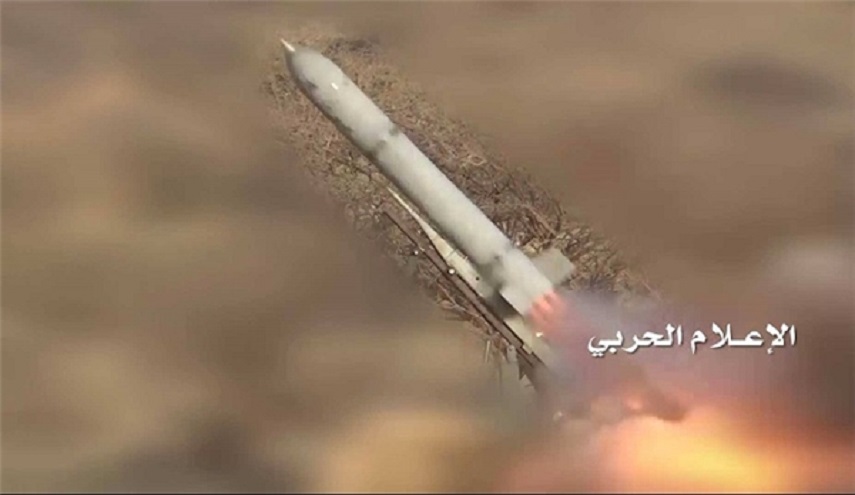 "زلزال1" يمني يدك تجمعات التحالف السعوي شمال صحراء ميدي