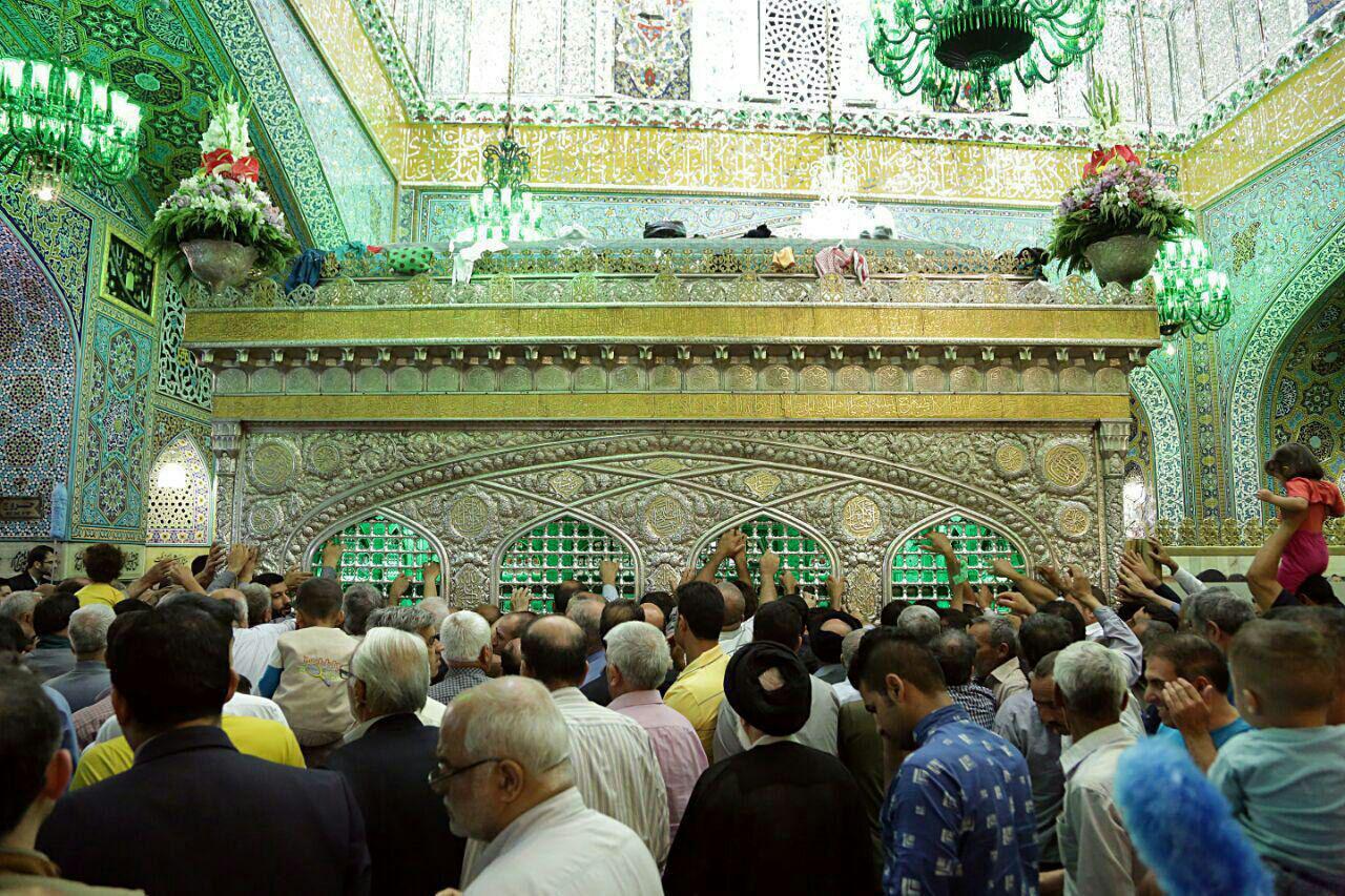 زیارت آنلاین ضریح ملکوتی امام رضا علیه السلام