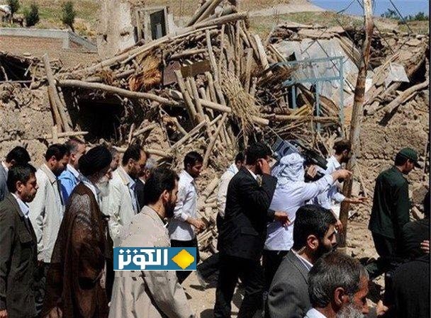 اولين تصوير از حضور رهبر معظم انقلاب در مناطق زلزله زده 