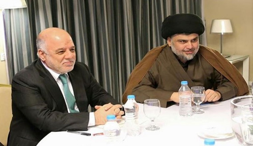 هام.. الصدر يعلن تحالفه مع العبادي وشكل الحكومة القادمة!