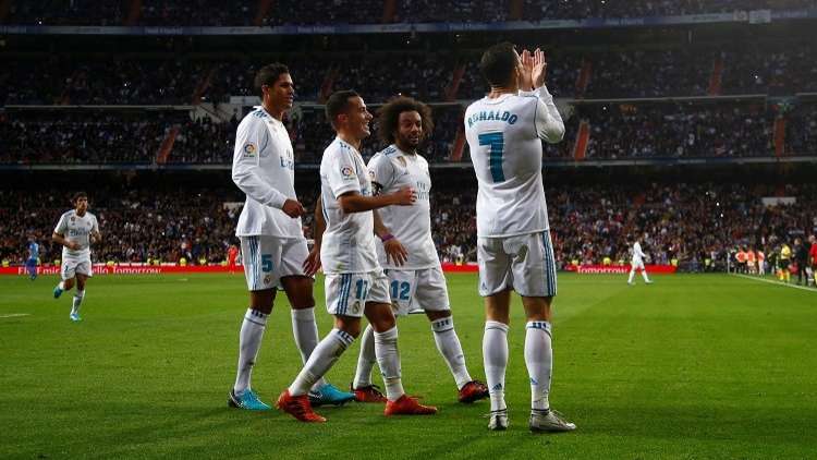 ريال مدريد يخرج من عنق الزجاجة أمام ملقا
