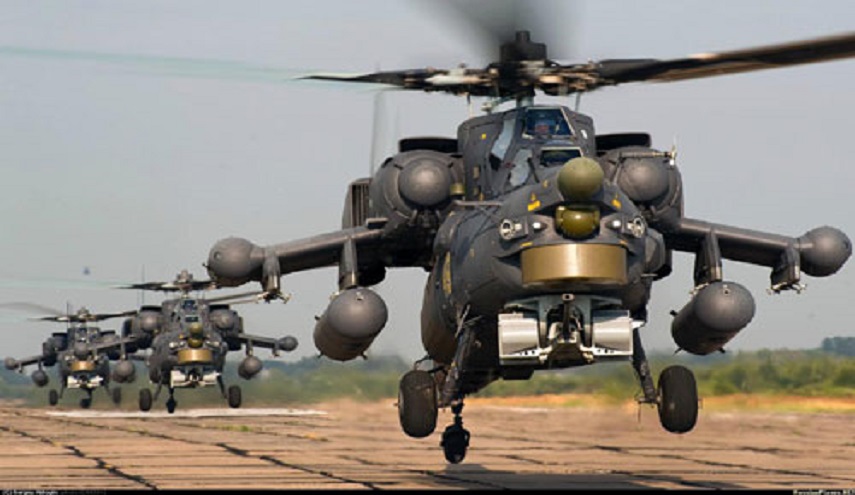 انباء عن اسقاط مسلحين سوريين 3 مروحيات روسية بحلب!