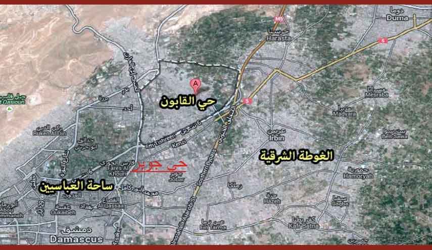 قرار عسكري سوري ايراني روسي باستعادة كامل الغوطة الشرقية.. وثلاثة اسلحة جديدة في المعارك