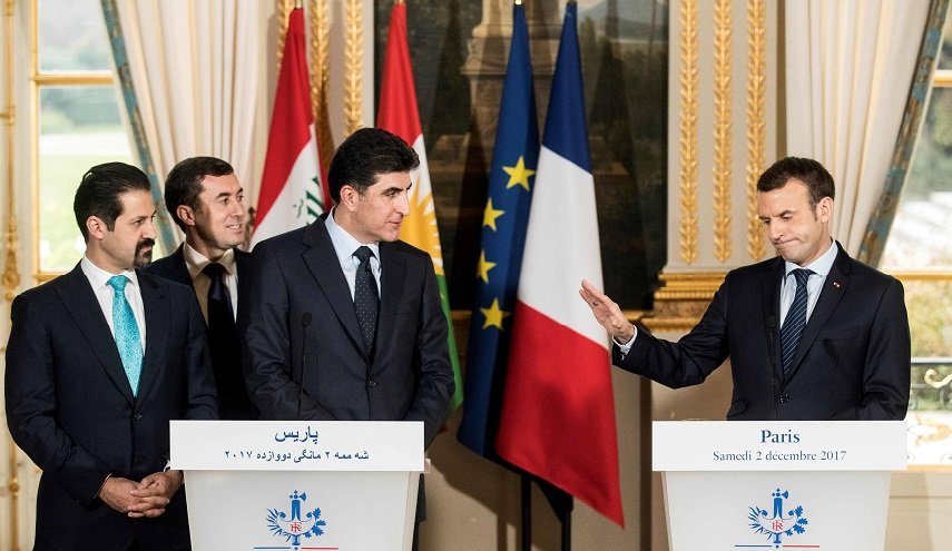 الرئيس الفرنسي يتطاول على الحشد الشعبي!