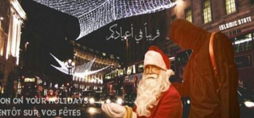 بهذه الصورة المروعة يتوعد "داعش" 3 دول بهجمات دموية..!