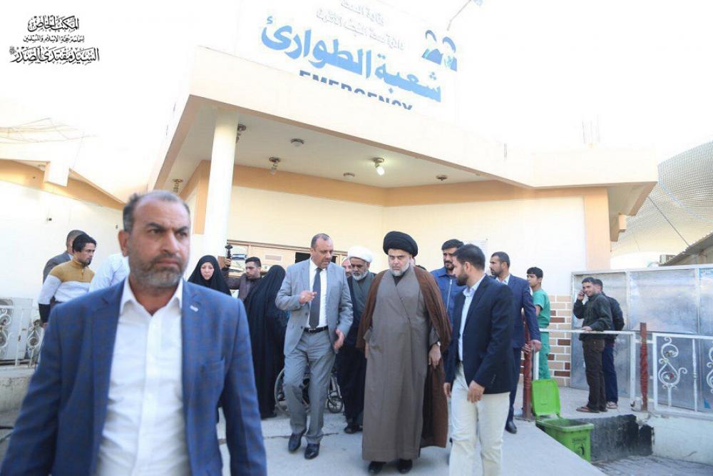  مكتب الصدر يصدر بيانا بشأن مشروع المستشفى الألماني في النجف