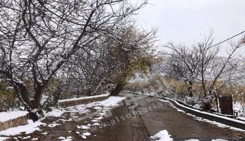 بالصور.. الثلوج تجتاح جبال كردستان العراق