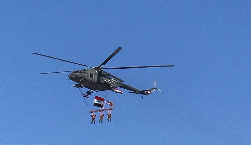 بالصور.. عرض عسكري في بغداد احتفالا بالانتصار على "داعش"