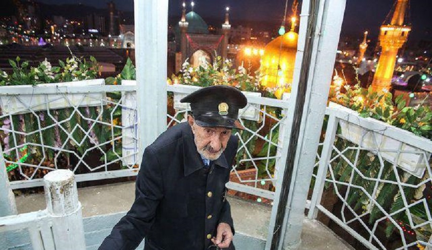 أقدم نقار لمرقد الامام الرضا عليه السلام في جوار ربه