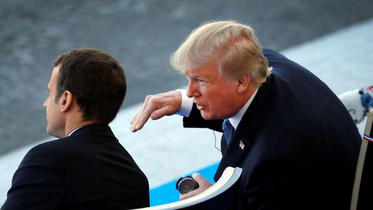 ماكرون يكشف كيف برر له ترامب مسبقا قراره بشأن القدس!