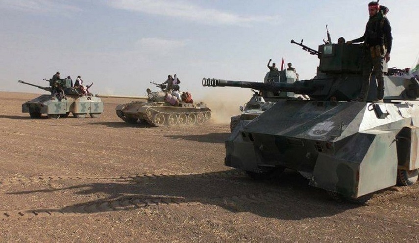 مقاتلو الحشد الشعبي يبتكرون سلاحا غير عادي