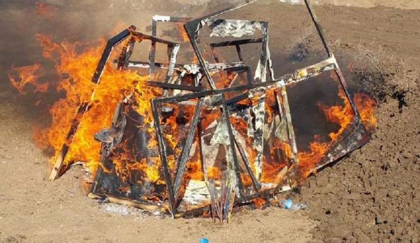 بالصور .. نيران متعمدة تأكل فناً "أغلى من الروح" في كردستان