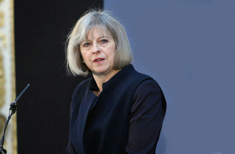 الحشد الشعبي يلقن تيريزا ماي درسا لن تنساه !