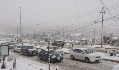 ثلوج في العراق !!