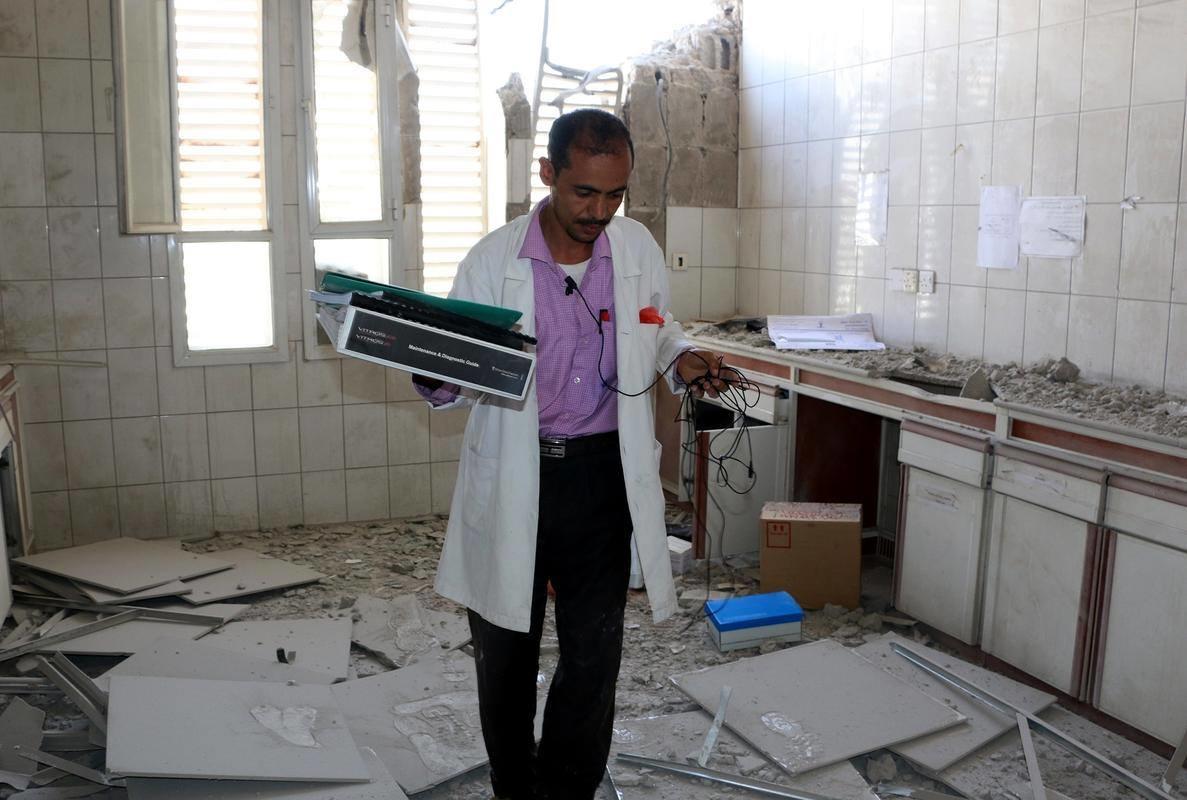 انهيار شبه كامل للمنظومة الصحية في اليمن نتيجة العدوان السعودي