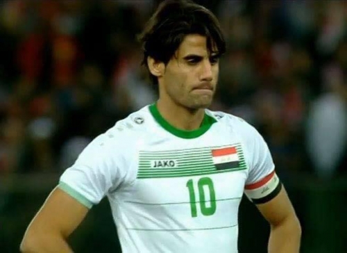 علاء عبد الزهرة يوضح حقيقة اعتزاله اللعب الدولي