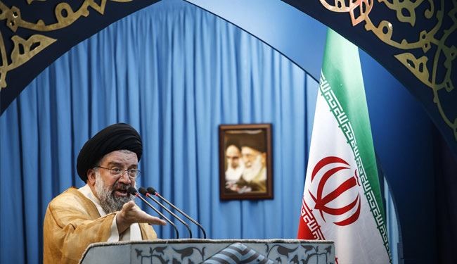 خطيب جمعة طهران يكشف خيوط اللعبة الأمريكية السعودية ضد إيران