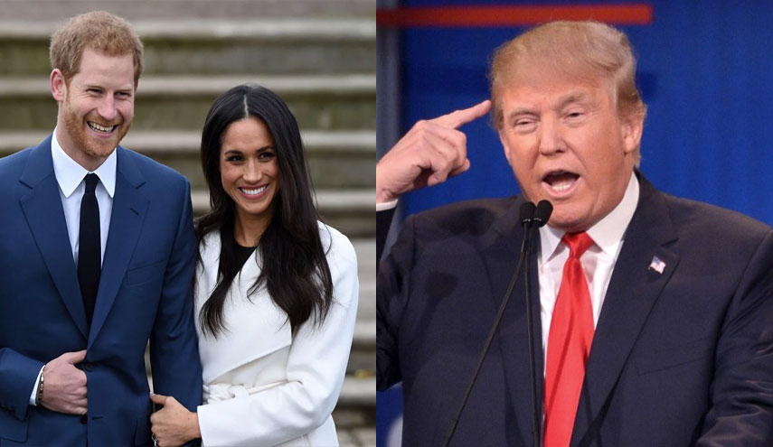 ترامب يهدد بريطانيا اذا لم تتم دعوته إلى زفاف الأمير هاري!!