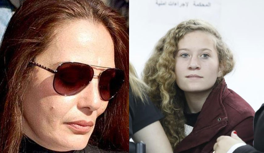 كلام مؤثر جدا.. رسالة من الفنانة "شريهان" الى المقاومة "عهد التميمي"