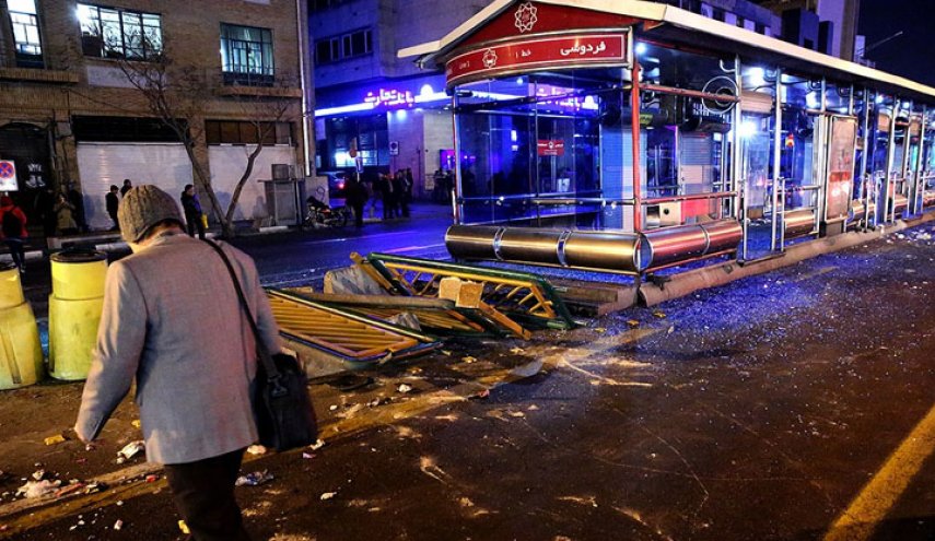 هكذا انكشف مخطط اعداء ايران في اعمال شغبهم  